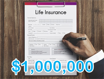 $1,000,000 life insurance form